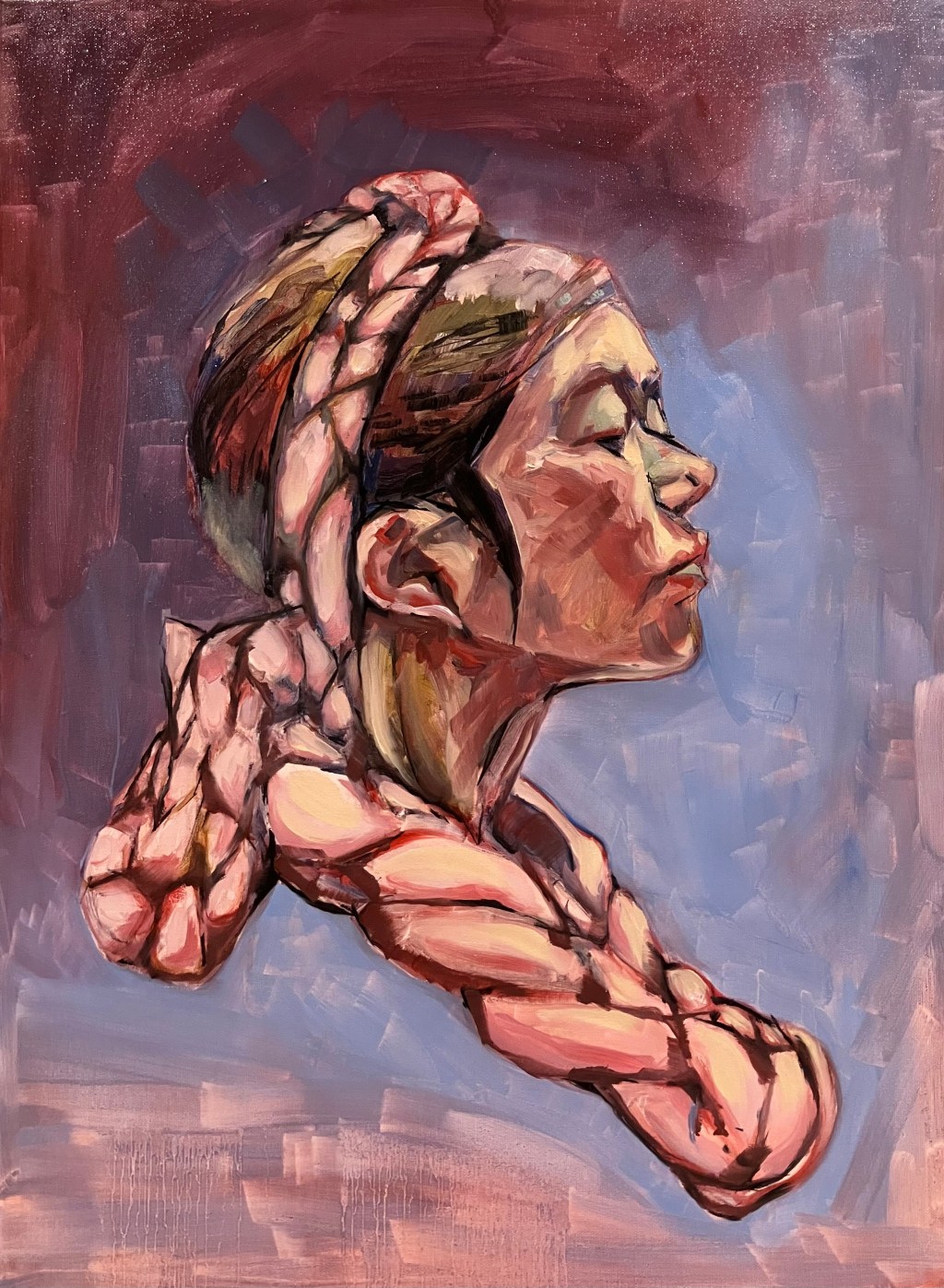 Painting Works: Braided&nbsp;Brain